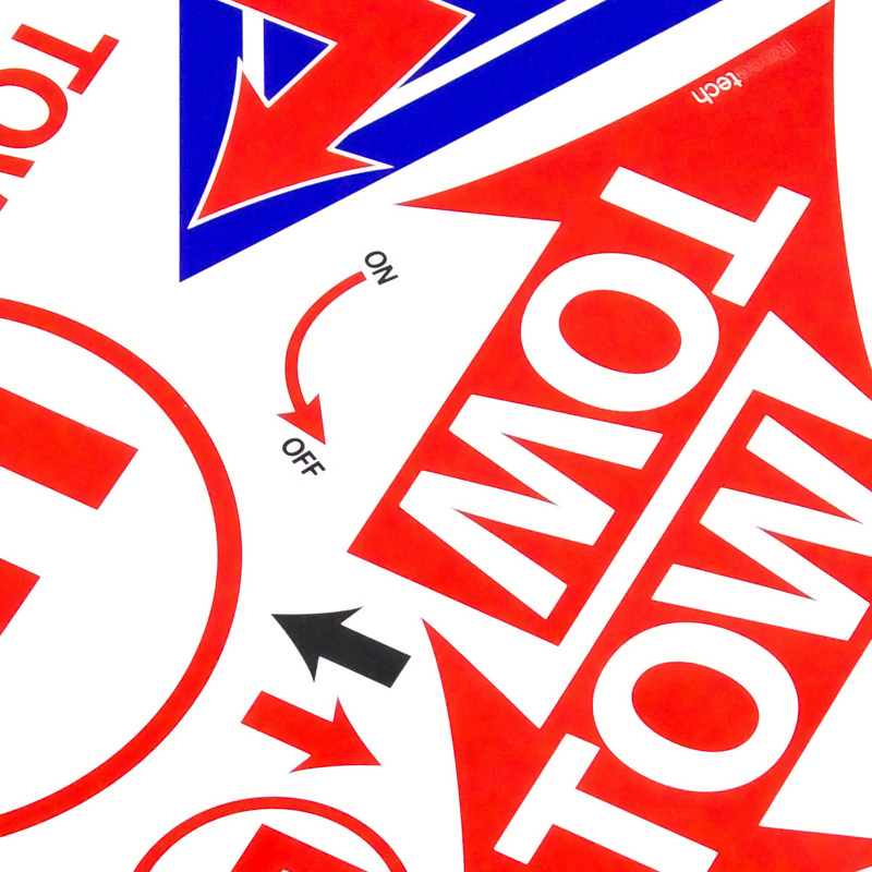thumbnail image 2 of Autobahn Signs Motorsport Decal Set - NASCAR 4x4 Autocross Off Road Nürburgring Toolbox Glossy 2 of 5