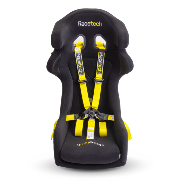 Pro Drag 7-Point Harness on RT8119HR seat (seat not included)