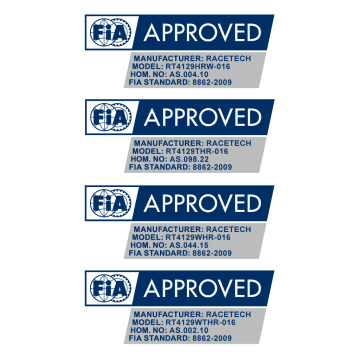 FIA 8862-2009 Approvals